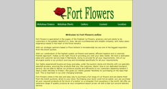Desktop Screenshot of fortflowers.com